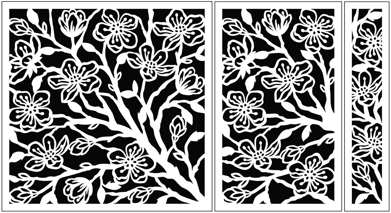 Creative Expressions Jamie Rodgers Stencil Cherry Blossom (CEST076) (OUTLET)