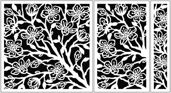 Creative Expressions Jamie Rodgers Stencil Cherry Blossom (CEST076) (OUTLET)