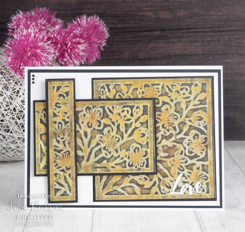 Creative Expressions Jamie Rodgers Stencil Cherry Blossom (CEST076) (OUTLET)