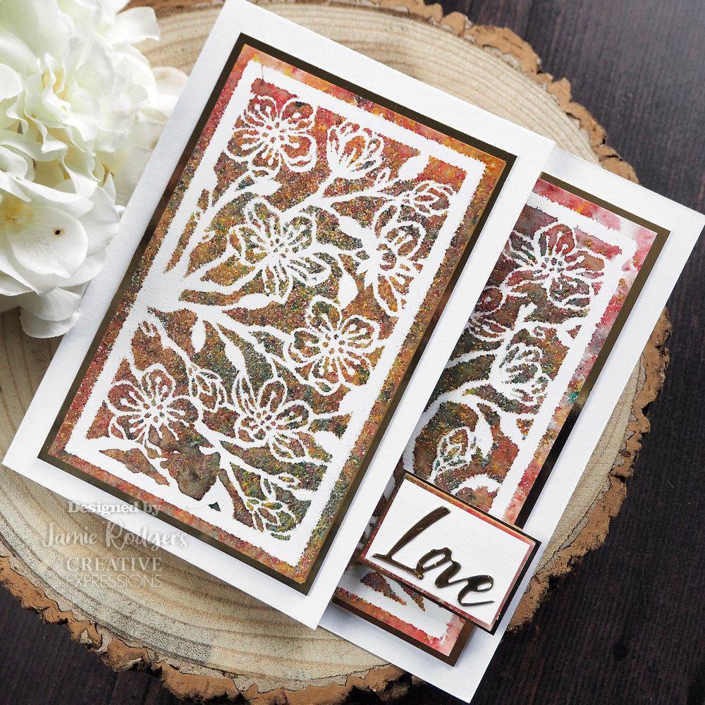 Creative Expressions Jamie Rodgers Stencil Cherry Blossom (CEST076) (OUTLET)