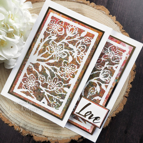 Creative Expressions Jamie Rodgers Stencil Cherry Blossom (CEST076) (OUTLET)