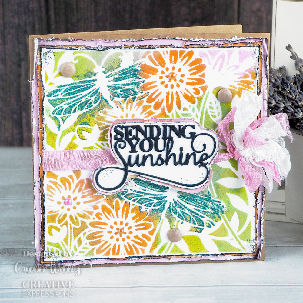 Creative Expressions Jamie Rodgers Stencil Delicate Dragonflies (CEST073) (OUTLET)