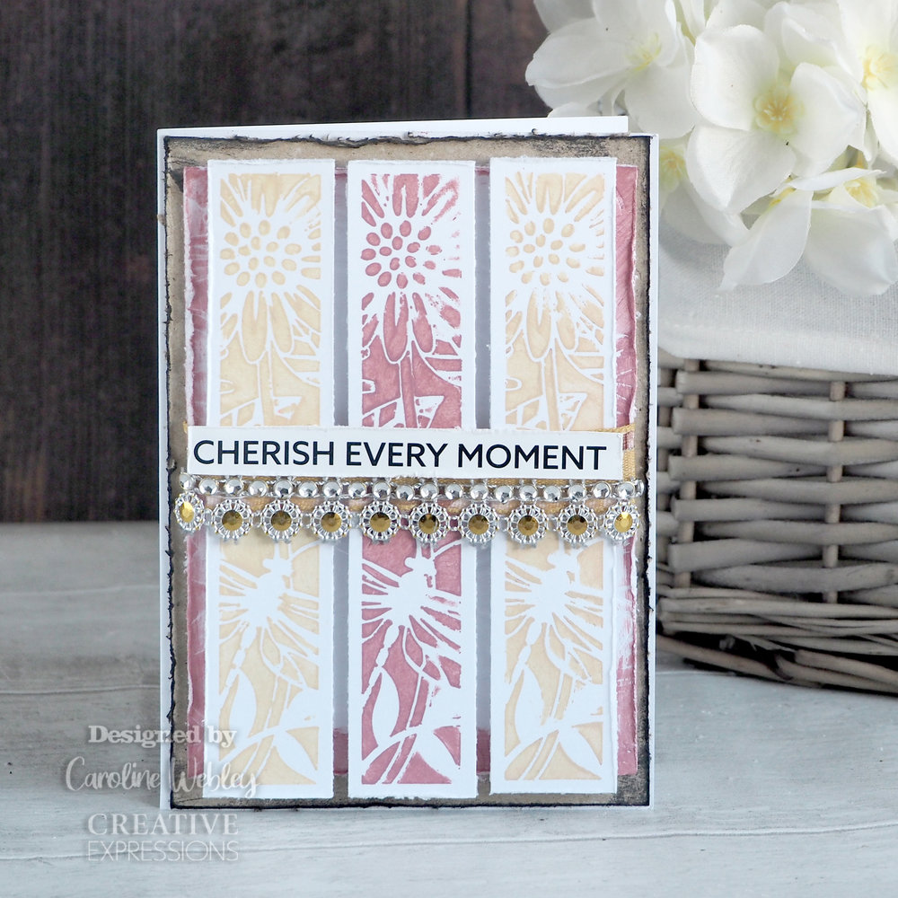 Creative Expressions Jamie Rodgers Stencil Delicate Dragonflies (CEST073) (OUTLET)