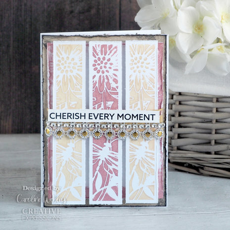 Creative Expressions Jamie Rodgers Stencil Delicate Dragonflies (CEST073) (OUTLET)