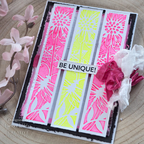 Creative Expressions Jamie Rodgers Stencil Delicate Dragonflies (CEST073) (OUTLET)