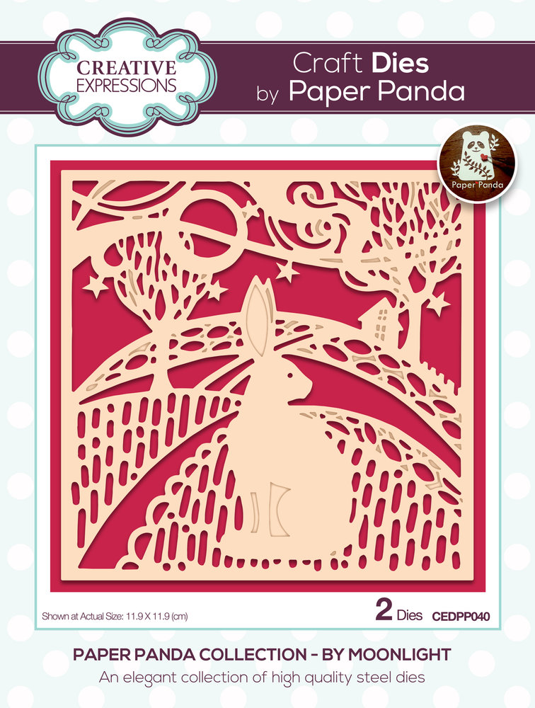 Creative Expressions Paper Panda Craft Die By Moonlight (CEDPP040) (OUTLET) Creative Expressions Paper Panda Craft Die By Moonlight (CEDPP040) (OUTLET)