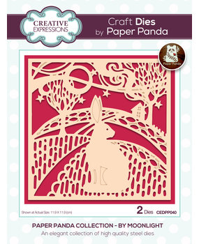 Creative Expressions Paper Panda Craft Die By Moonlight (CEDPP040) (OUTLET)