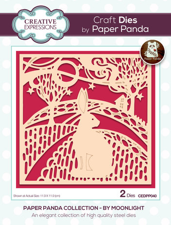 Creative Expressions Paper Panda Craft Die By Moonlight (CEDPP040) (OUTLET) Creative Expressions Paper Panda Craft Die By Moonlight (CEDPP040) (OUTLET)