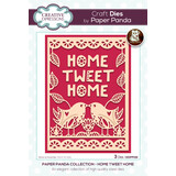 Creative Expressions Paper Panda Craft Die Home Tweet Home (CEDPP039) (OUTLET)