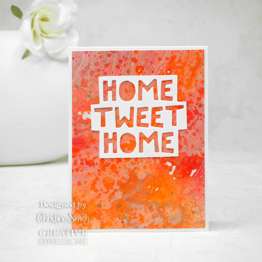 Creative Expressions Paper Panda Craft Die Home Tweet Home (CEDPP039) (OUTLET) Creative Expressions Paper Panda Craft Die Home Tweet Home (CEDPP039) (OUTLET)