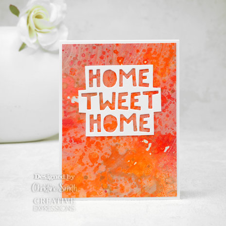 Creative Expressions Paper Panda Craft Die Home Tweet Home (CEDPP039) (OUTLET) Creative Expressions Paper Panda Craft Die Home Tweet Home (CEDPP039) (OUTLET)