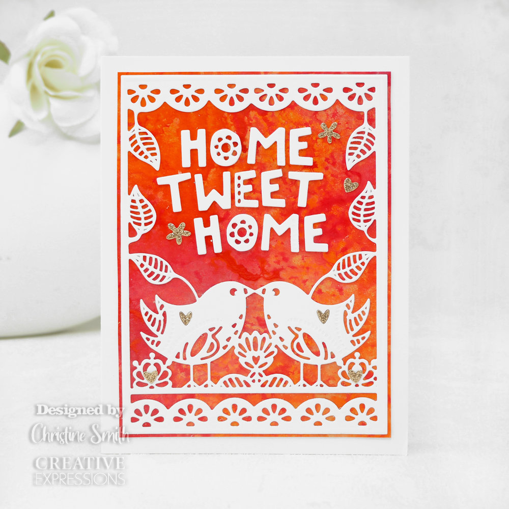 Creative Expressions Paper Panda Craft Die Home Tweet Home (CEDPP039) (OUTLET) Creative Expressions Paper Panda Craft Die Home Tweet Home (CEDPP039) (OUTLET)