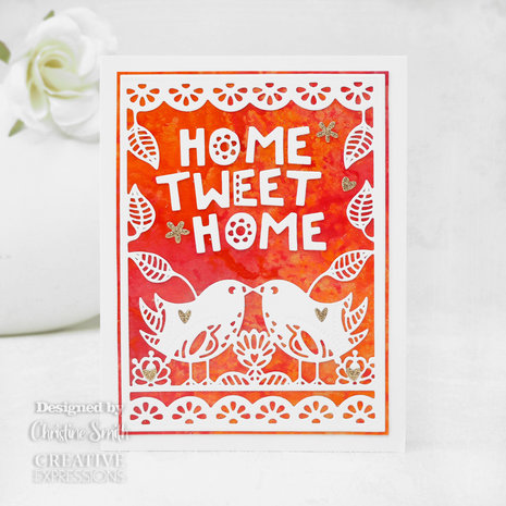 Creative Expressions Paper Panda Craft Die Home Tweet Home (CEDPP039) (OUTLET) Creative Expressions Paper Panda Craft Die Home Tweet Home (CEDPP039) (OUTLET)