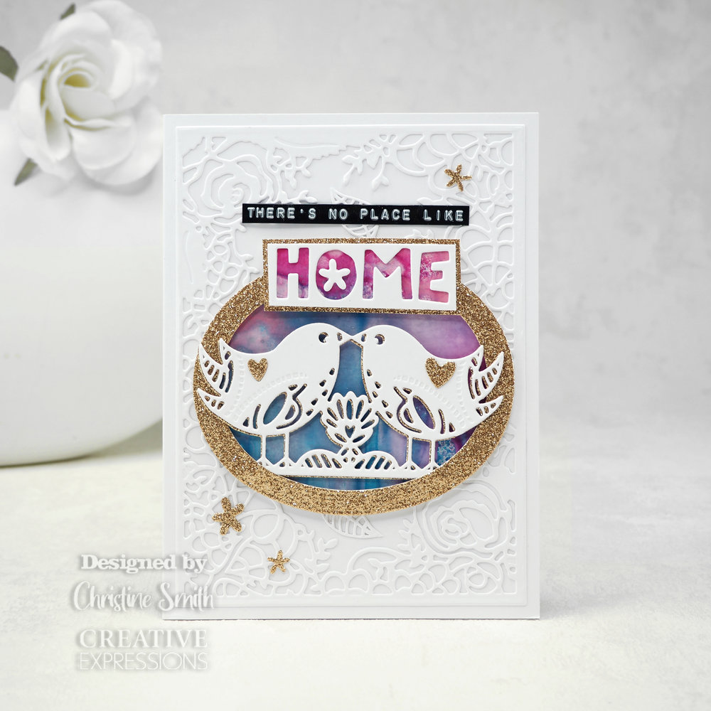 Creative Expressions Paper Panda Craft Die Home Tweet Home (CEDPP039) (OUTLET) Creative Expressions Paper Panda Craft Die Home Tweet Home (CEDPP039) (OUTLET)