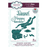 Creative Expressions Sue Wilson Craft Die Necessities Scuba Diver (CED23048) (OUTLET)