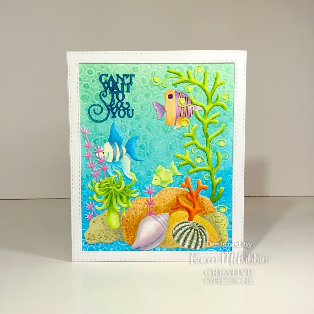 Creative Expressions Sue Wilson Craft Die Frames & Tags Underwater Life Frame (CED4460) (OUTLET) Creative Expressions Sue Wilson Craft Die Frames & Tags Underwater Life Frame (CED4460) (OUTLET)