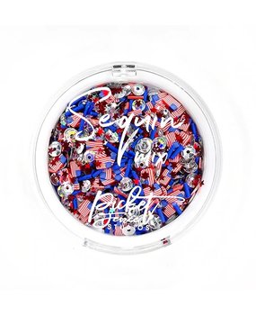 Picket Fence Studios Stars and Stripes Sequin Mix (SQC-155) (OUTLET)