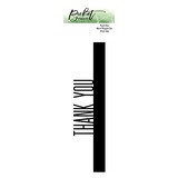 Picket Fence Studios Thank You Word 2x6 Inch Topper Dies (PFSD-188) (OUTLET)