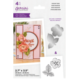Gemini Decoupage Flower Stamp & Die Radiant Rose (GEM-STD-RADR) (DISCONTINUED)