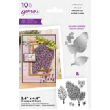 Gemini Decoupage Flower Stamp & Die Lovely Lilac (GEM-STD-LOLI) (DISCONTINUED)