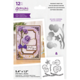Gemini Decoupage Flower Stamp & Die Fragrant Sweet Pea (GEM-STD-FSWP) (DISCONTINUED)