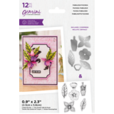 Gemini Decoupage Flower Stamp & Die Fabulous Fuchsia (GEM-STD-FAFU) (DISCONTINUED)