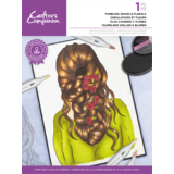 Crafter's Companion Natural Beauty Clear Stamp Tumbling Waves & Florals (CC-STP-TUWF) (OUTLET)