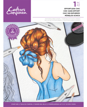 Crafter's Companion Natural Beauty Clear Stamp Effortless Chic (CC-STP-EFCH) (OUTLET)