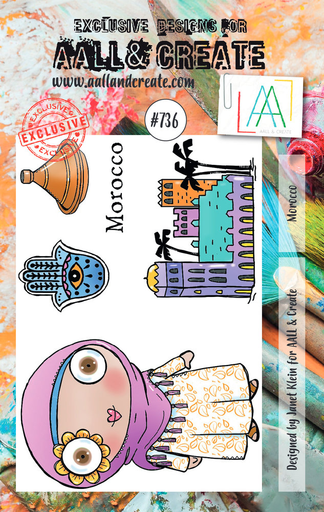 Aall and Create Stamp Set A7 Morocco (AALL-TP-736) (DISCONTINUED) Aall and Create Stamp Set A7 Morocco (AALL-TP-736) (DISCONTINUED)
