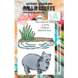 Aall and Create Stamp Set A7 Hippopotamus (AALL-TP-696) (DISCONTINUED)