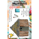 Aall and Create Stamp Set A6 Kenyan Hut (AALL-TP-693) (DISCONTINUED)