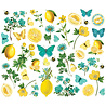 Simple Stories Simple Vintage Lemon Twist Floral Bits (15222) (DISCONTINUED)