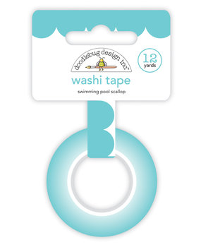 Doodlebug Design Swimming Pool Scallop Washi Tape (7701) (DISCONTINUED)