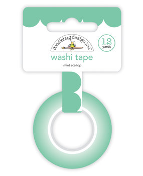 Doodlebug Design Mint Scallop Washi Tape (7700) (OUTLET)