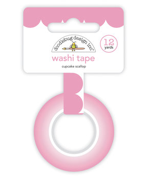 Doodlebug Design Cupcake Scallop Washi Tape (7693) (DISCONTINUED)