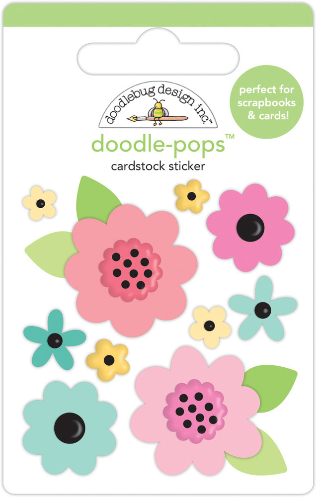 Doodlebug Design Flower Garden Doodle-Pops (7360) (OUTLET)