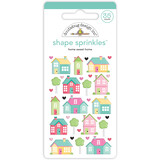 Doodlebug Design Home Sweet Home Shape Sprinkles (7348) (DISCONTINUED)