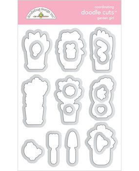 Doodlebug Design Garden Girl Doodle Cuts (7365) (OUTLET)