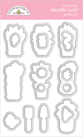 Doodlebug Design Garden Girl Doodle Cuts (7365) (DISCONTINUED) Doodlebug Design Garden Girl Doodle Cuts (7365) (DISCONTINUED)