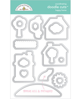 Doodlebug Design Happy Home Doodle Cuts (7363) (DISCONTINUED)
