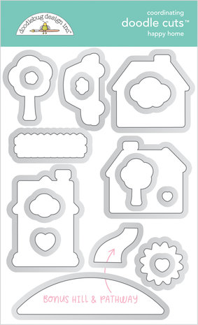 Doodlebug Design Happy Home Doodle Cuts (7363) (OUTLET)