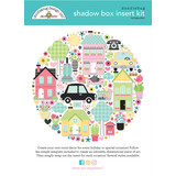 Doodlebug Design My Happy Place Shadow Box Insert Kit (7789) (DISCONTINUED)