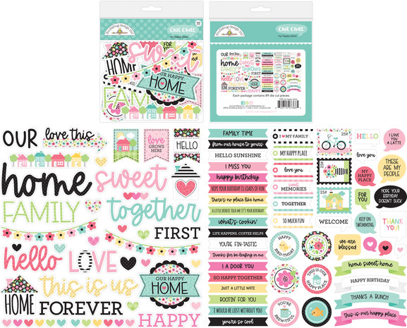 Doodlebug Design My Happy Place Chit Chat (7368) (OUTLET)