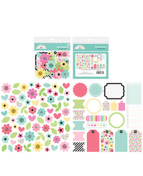 Doodlebug Design My Happy Place Bits & Pieces (7369) (DISCONTINUED)