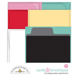 Doodlebug Design My Happy Place Assortment Cards & Envelopes (7370) (DISCONTINUED)