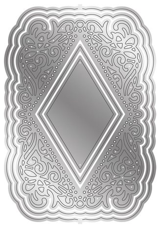 Gemini Ornate Pop-Out Regal Diamond Create-a-Card Dies (GEM-MD-CAD-REGDIA) (DISCONTINUED)