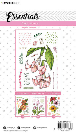 Studio Light Angel's Trumpet Clear Stamps (SL-ES-STAMP154) (OUTLET) Studio Light Angel's Trumpet Clear Stamps (SL-ES-STAMP154) (OUTLET)