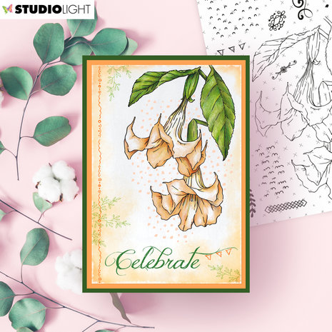 Studio Light Angel's Trumpet Clear Stamps (SL-ES-STAMP154) (OUTLET) Studio Light Angel's Trumpet Clear Stamps (SL-ES-STAMP154) (OUTLET)