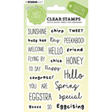 Studio Light Sweet Stories Clear Stamps Eggstra Special Quotes (SL-SS-STAMP215) (OUTLET)
