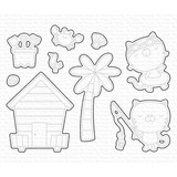 My Favorite Things Best Beach Friends Die-namics (MFT-2294) (OUTLET)